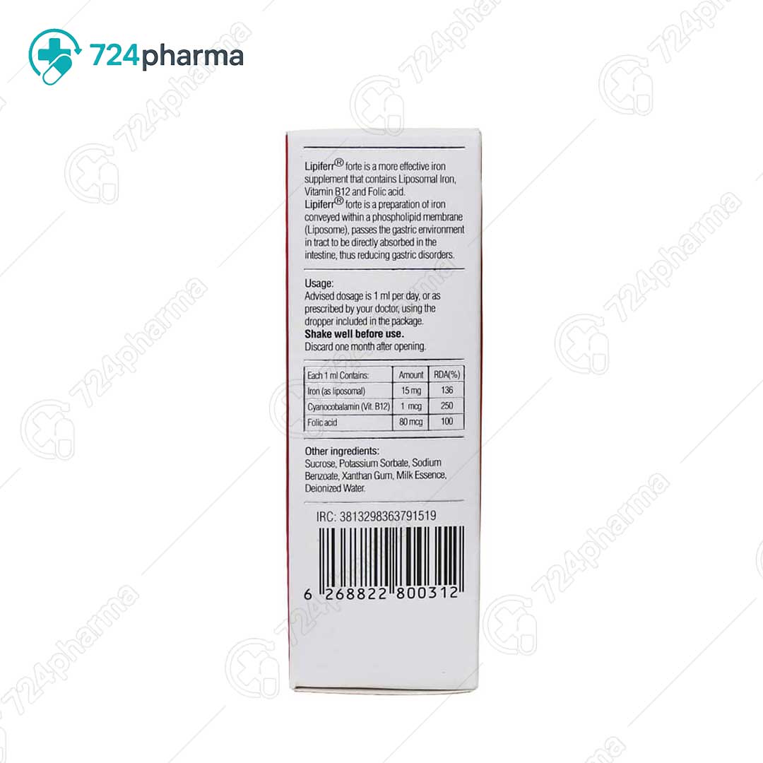 تصویر قطره آهن لیپیفر فورت