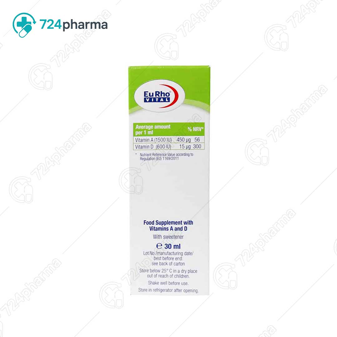 تصویر قطره خوراکی ویتامین آ د یوروویتال