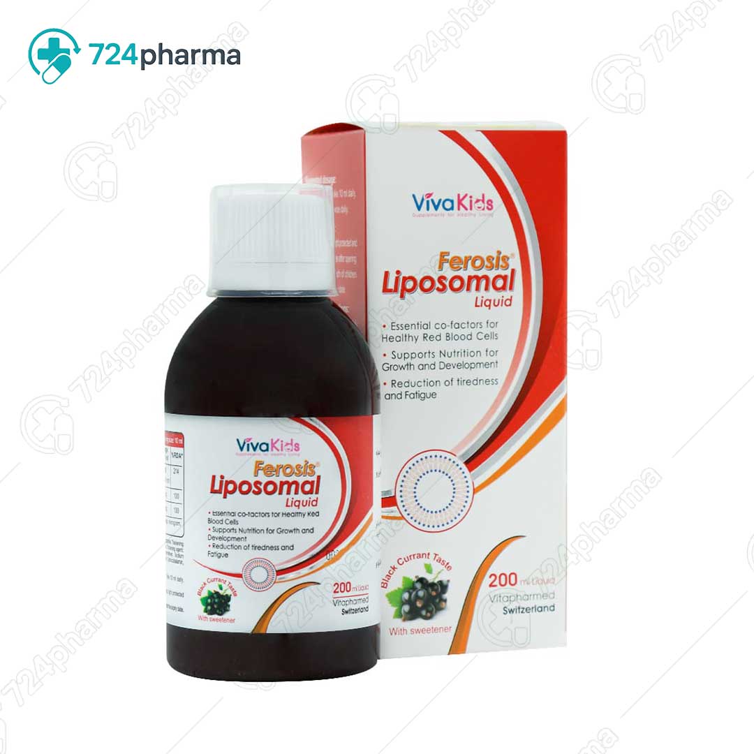 تصویر شربت فروسیس لیپوزومال ویوا کیدز
