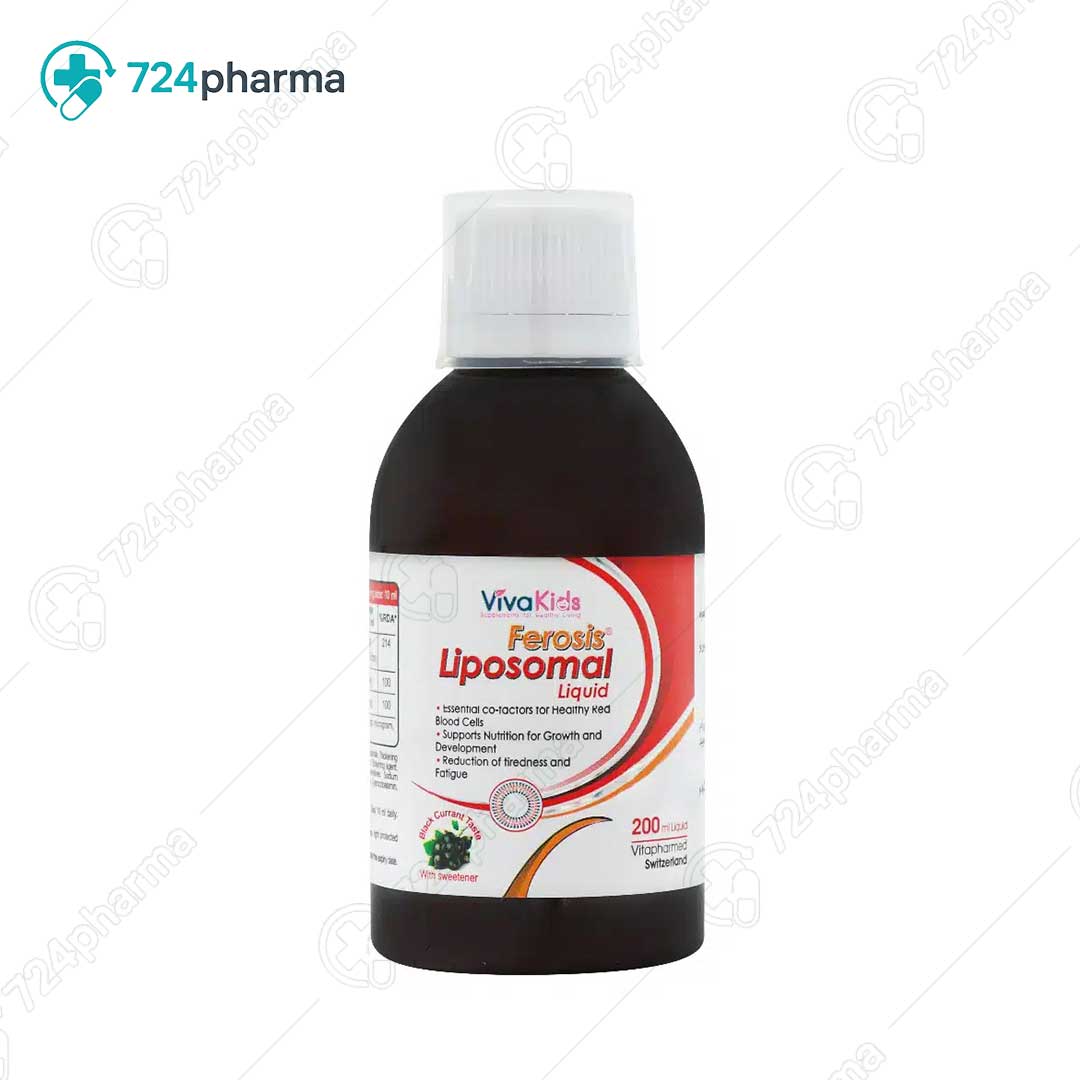 تصویر شربت فروسیس لیپوزومال ویوا کیدز