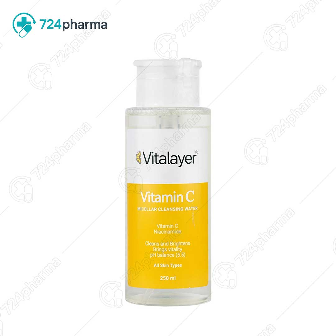 تصویر محلول پاک کننده آرایش ویتامین سی ویتالیر