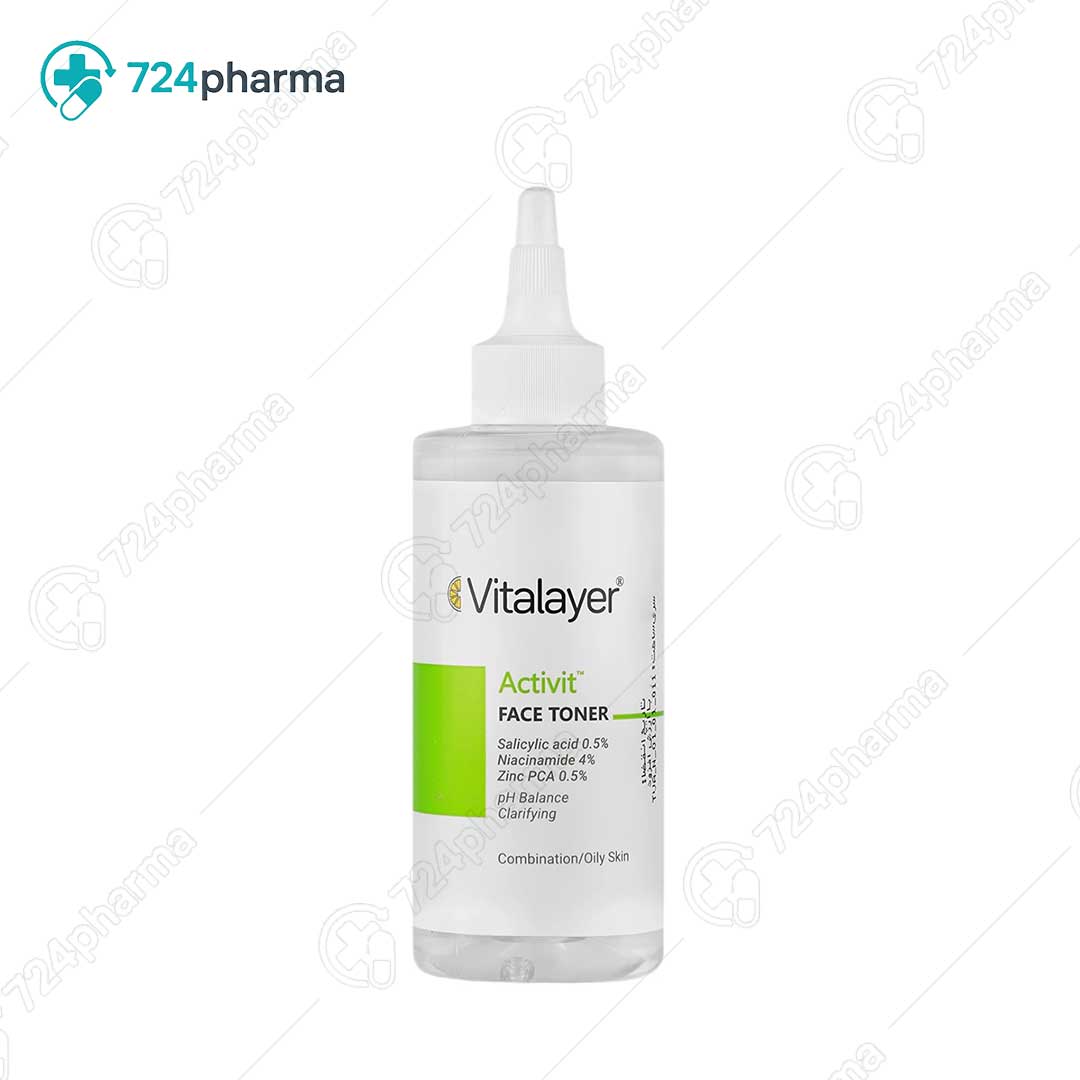 تصویر تونر صورت اکتی ویت ویتالیر