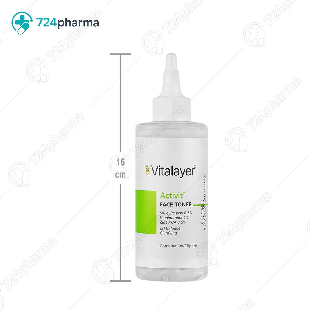 تصویر تونر صورت اکتی ویت ویتالیر