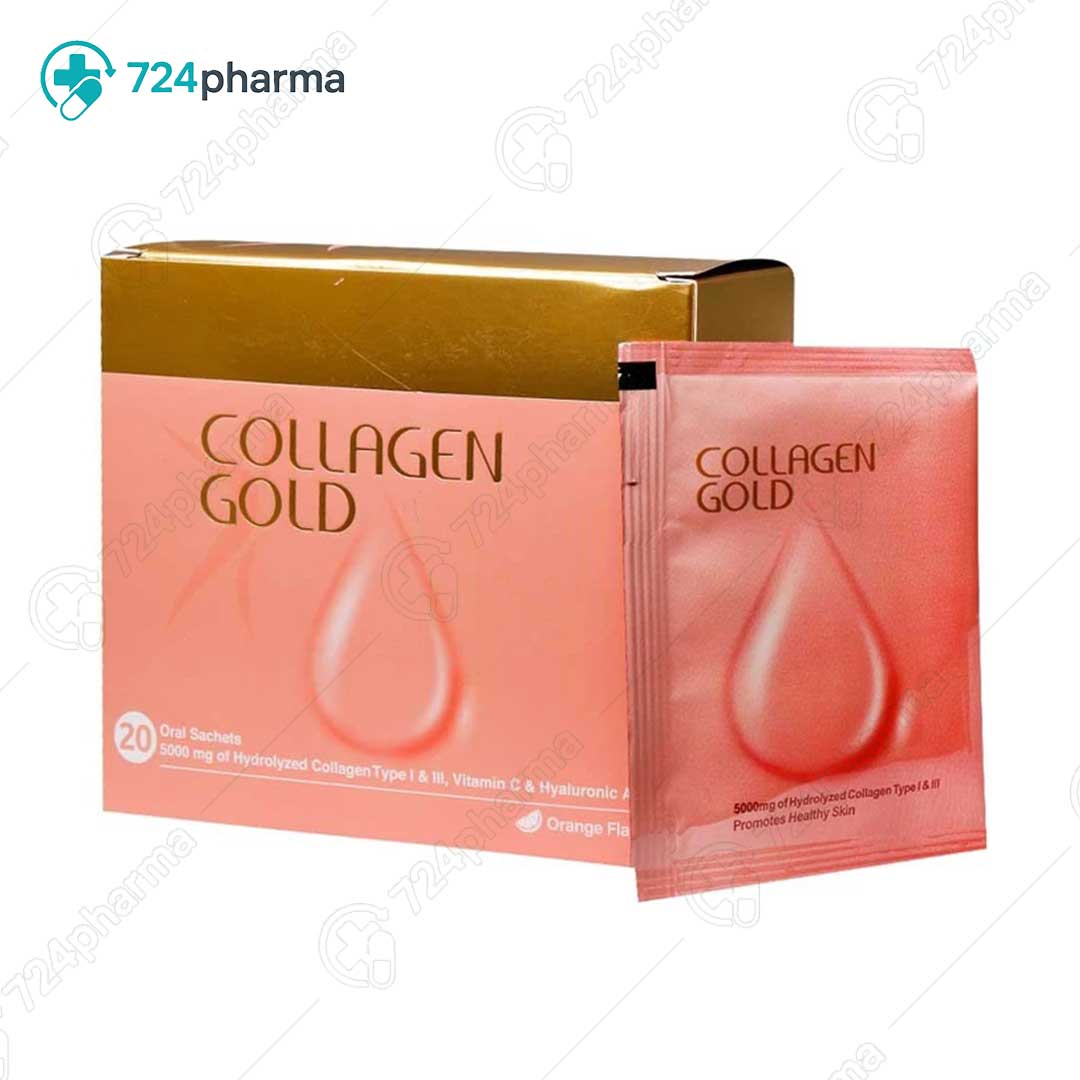 تصویر ساشه کلاژن گلد 20 عددی