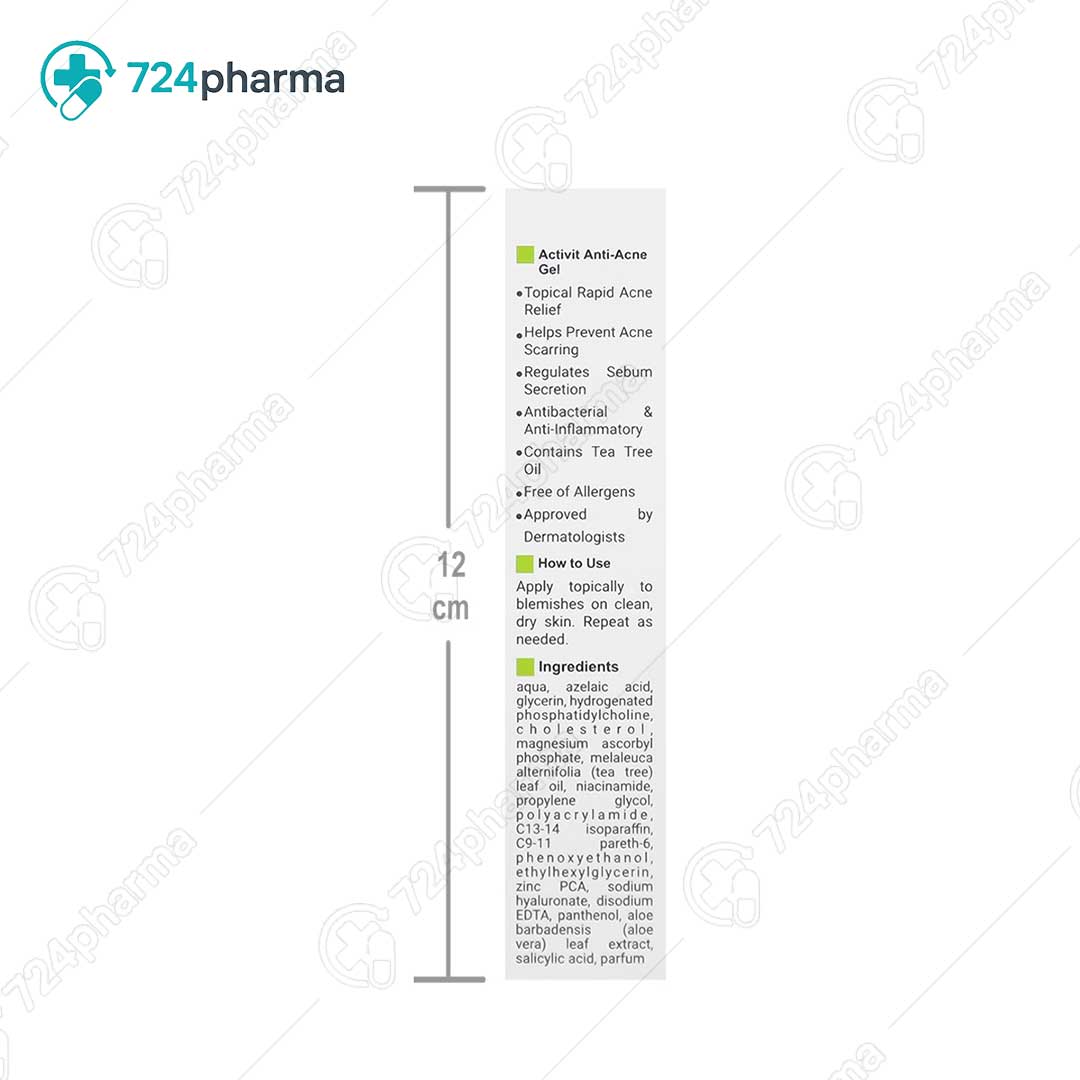 تصویر کرم ژل ضد جوش اکتیویت