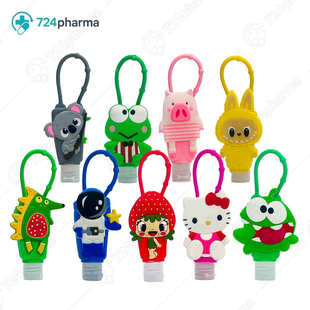 تصویر ژل ضد عفونی دست کارتونی کودک