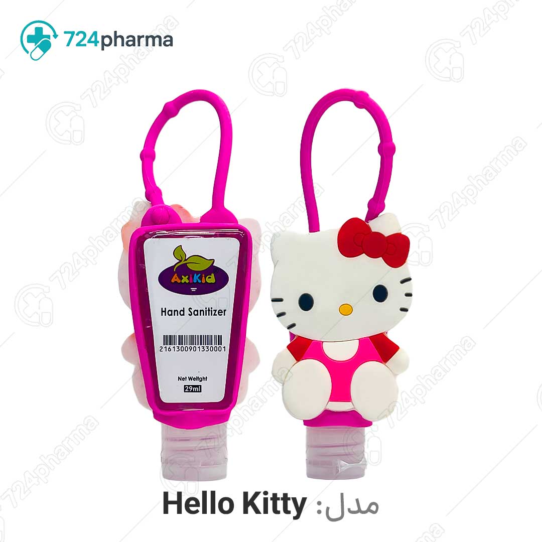 تصویر ژل ضد عفونی دست کارتونی کودک