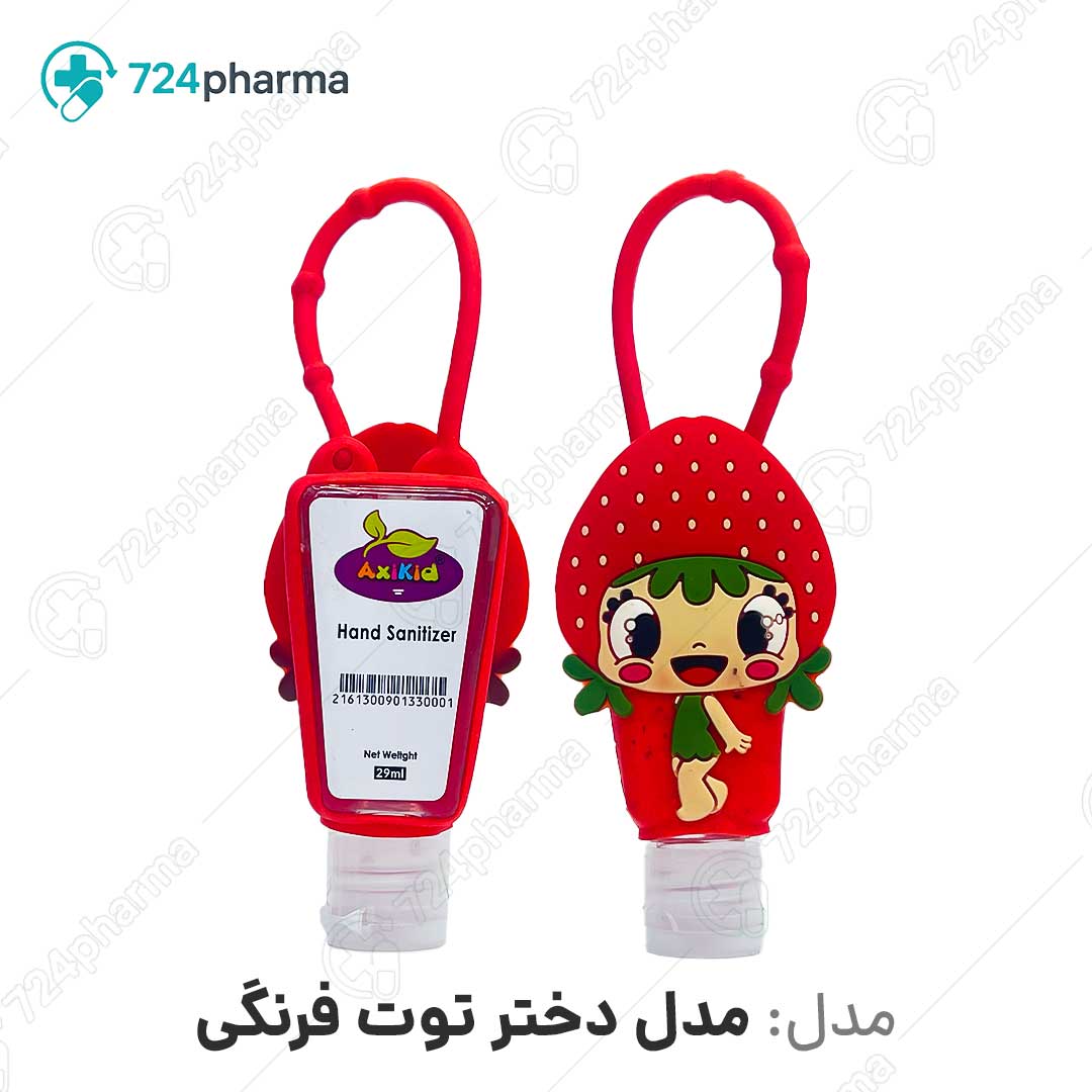تصویر ژل ضد عفونی دست کارتونی کودک