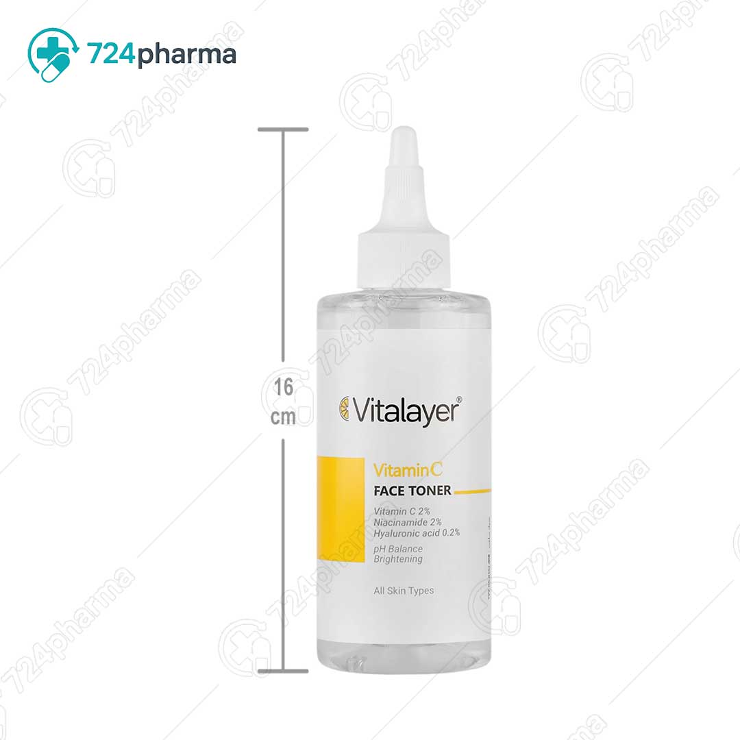تصویر تونر صورت ویتامین سی ویتالیر