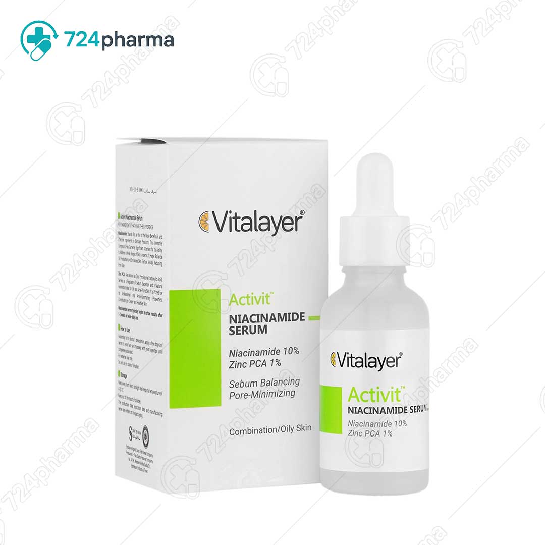 تصویر سرم نیاسینامید اکتی ویت ویتالیر