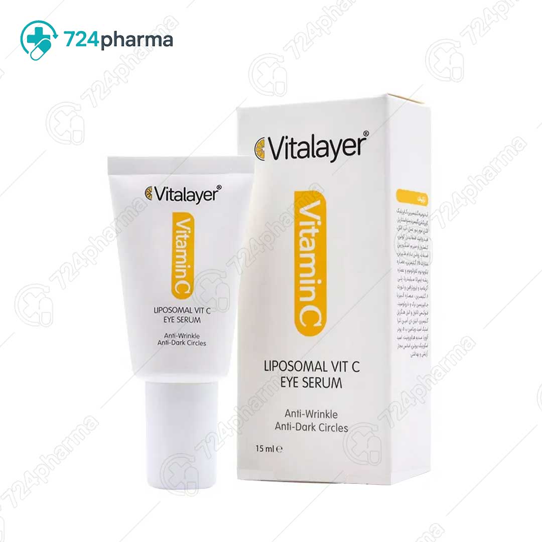 تصویر سرم دور چشم ویتامین سی ویتالیر